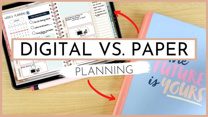 digital planner vs digital SEO planner