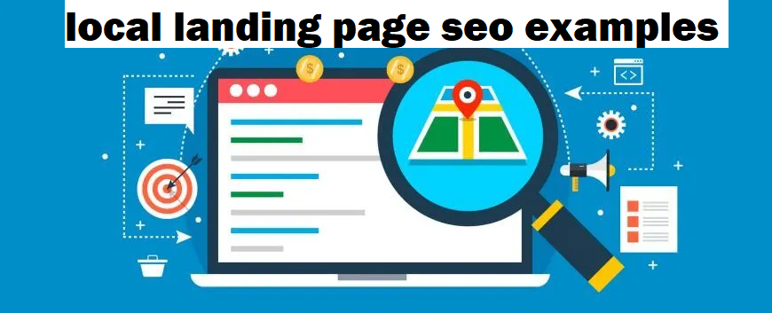 local landing page seo examples