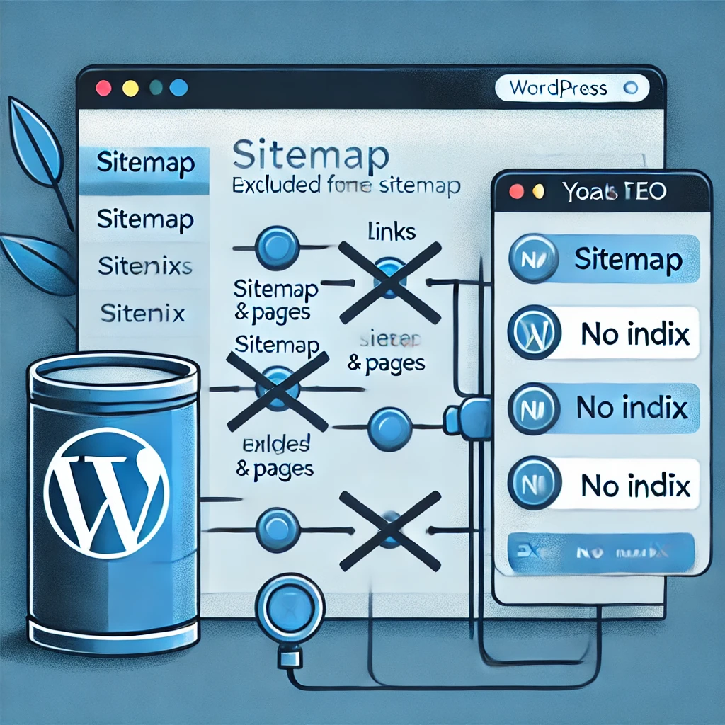 wordpress do not inlcude link in sitemap or index