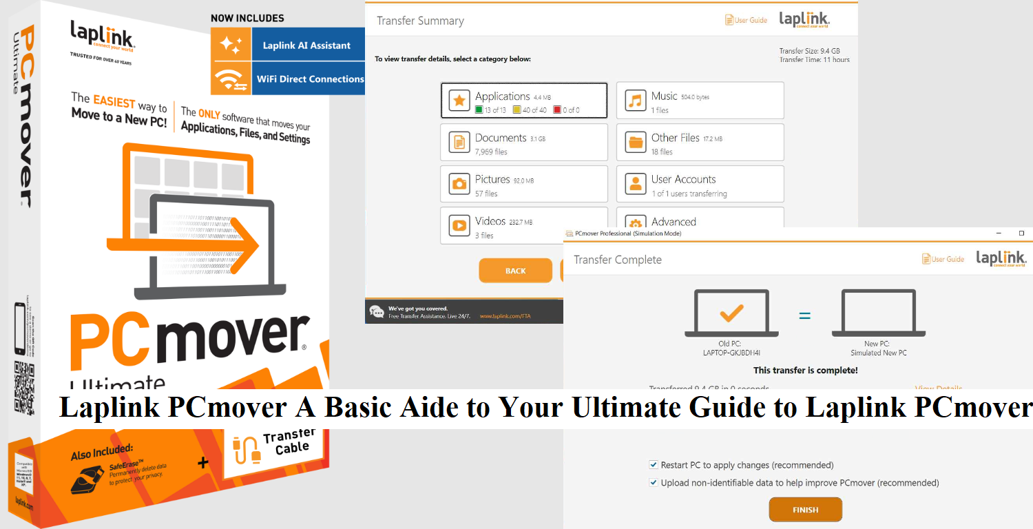 Laplink PCmover A Basic Aide to Your Ultimate Guide to Laplink PCmover