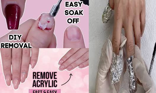 remove acrylic nails